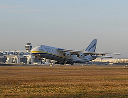 EarthCARE startet Richtung Westen. (Bild: Flughafen München)