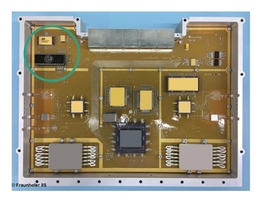 FOBP-Box des Fraunhofer IIS inkl. Strahlungssensor des Fraunhofer INT. (Bild: Fraunhofer IIS)