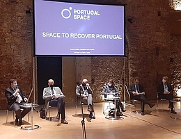 “Space in the Recovery of Portugal and Europe” in Lissabon. (Bild: Rocket Factory Augsburg)