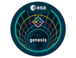Genesis Missionspatch. (Grafik: ESA)