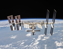 Die Internationale Raumstation (ISS) am 4. Oktober 2018. (Bild: NASA / Roskosmos)