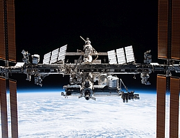 Die ISS am 8. November 2021. (Bild: ESA/NASA-T. Pesquet)