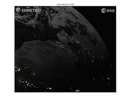 Nordkamera - volles Sichtfeld. (Bild: EUMETSAT/ESA)