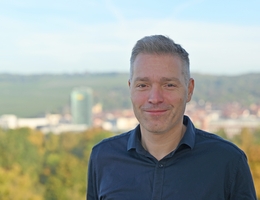 Professor Hannes Taubenböck (Foto: Martin Wegmann, Universität Würzburg)
