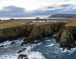 Startplatz „Fredo" auf den Shetland Inseln. (Bild: RFA)