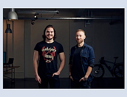 Gründer Alexander Genzel (COO, links) und Walter Ballheimer (CEO, rechts). (Bild: Alexander Klebe)