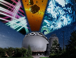 100 Jahre Planetarium. (Bild: SPB; Design: Ta-Trung)