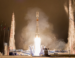 Sojus-2.1b-Start am 1. Dezember 2022. (Bild: mil.ru)