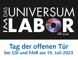 GSI und FAIR laden zum Tag der offenen Tür ein. (Bild: GSI Helmholtzzentrum für Schwerionenforschung GmbH)