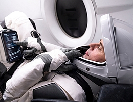SpaceX Crew-6-Mitglied Kosmonaut Andrej Fedjajew. (Bild: NASA JSC/SpaceX)
