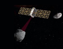 Milani im Einsatz - künstlerische Darstellung. (Bild: Terran Orbital Corporation)