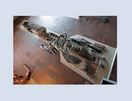 A4/V2-Fragmentrakete in Peenemünde. (Bild: HTM)