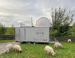 Das "Tiny Observatorium" sorgt überall für Furore. (Bild: Ländliche Erwachsenenbildung (LEB) in Niedersachsen e. V.)