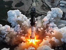 Credit SpaceX: Start von Flight-Test-10