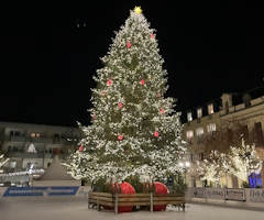 Abendlicher Marktplatz in Bernau bei Berlin, Bild: A.Weise