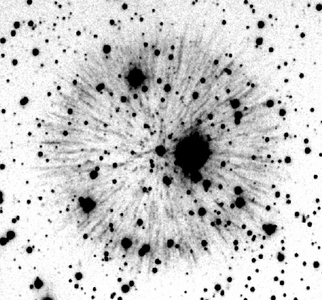 Aufnahme des 2,4-Meter-Teleskops am Kitt Peak des Supernova-Überrests Pa 30, der mit SN 1181 in Verbindung steht. Bild: Walter Scott Houston